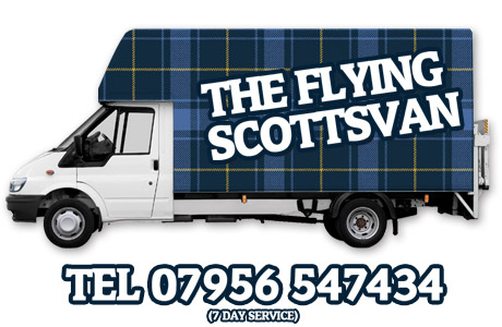 Phone The Flying Scottsvan on 07956 547434